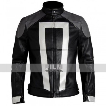 AGENTS OF SHIELD GHOST RIDER LEATHER JACKET